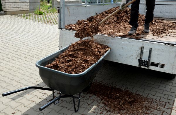 Bulk Mulch Delivery in Collierville