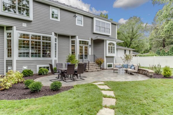 Concrete Patio Landscaping in Collierville