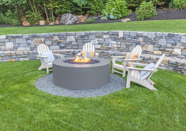 Fire Pit Landscaping in Collierville