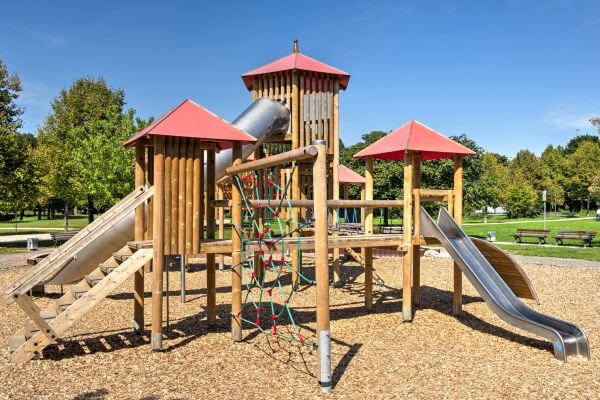 Playground Mulching Service in Collierville