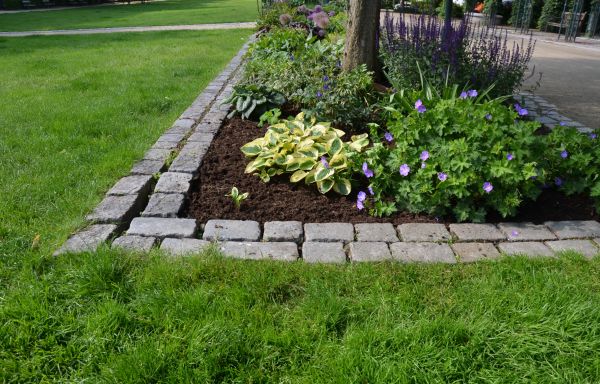 Flower Bed Mulching in Collierville