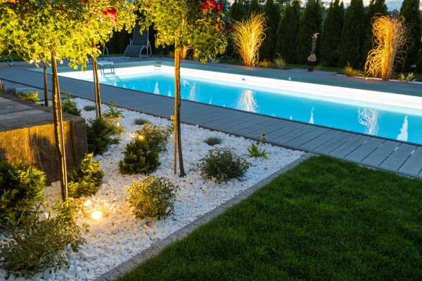 Pool Landscaping Service in Collierville