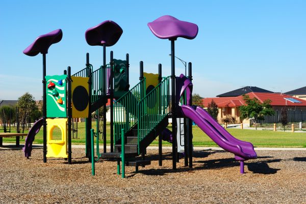 Playground Mulch Removal in Collierville