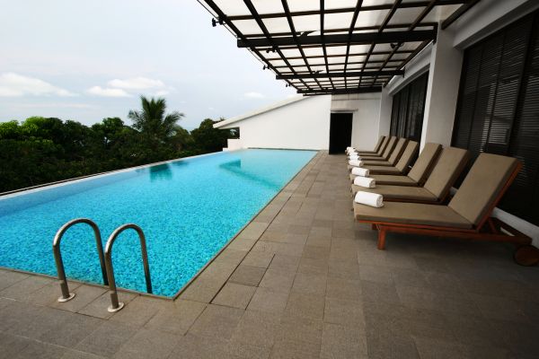 Pool Patio Landscaping in Collierville