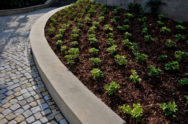 Commercial Mulching in Collierville